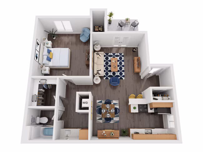 Unit 143 208 floor plan
